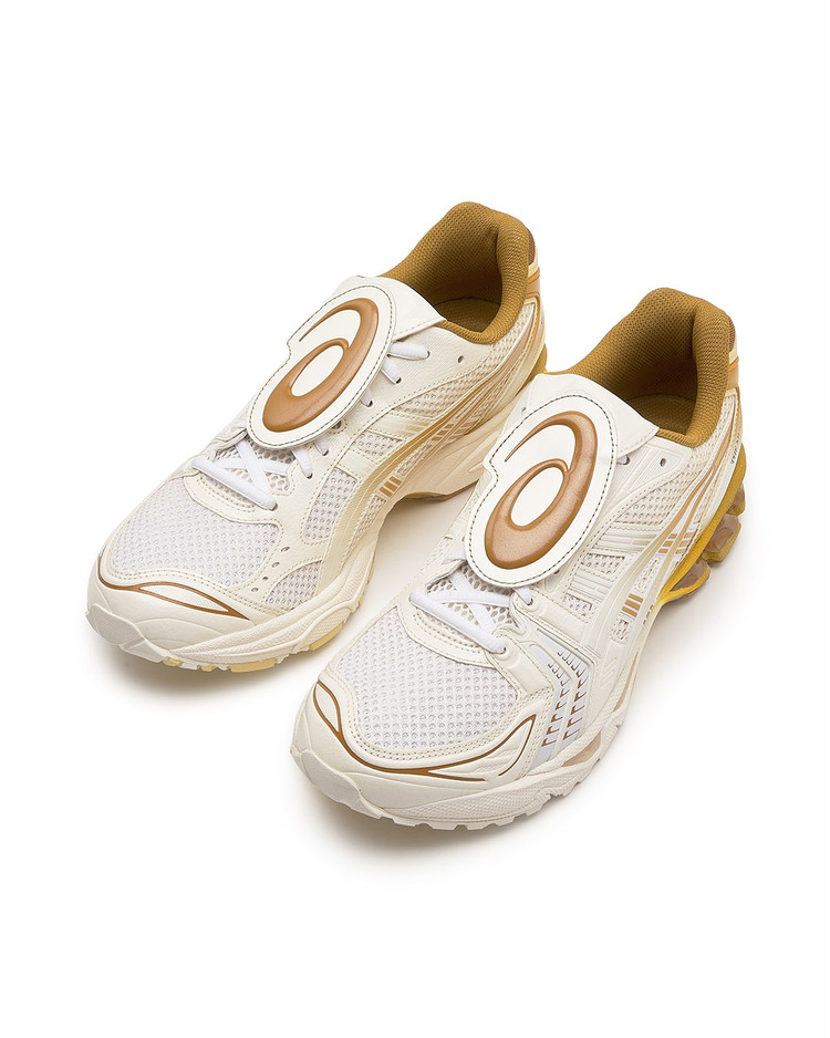 The Museum Visitor x ASICS Gel Kayano 14 White Gold 1203A528-100 Release Info