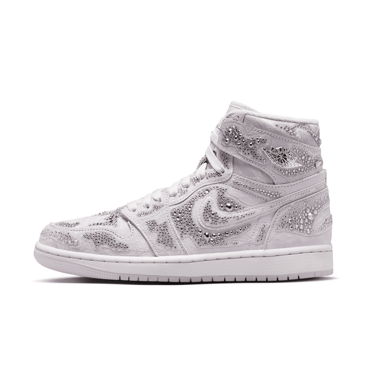 Image of Swarovski x Air Jordan 1 Retro High OG Vast Grey (W)
