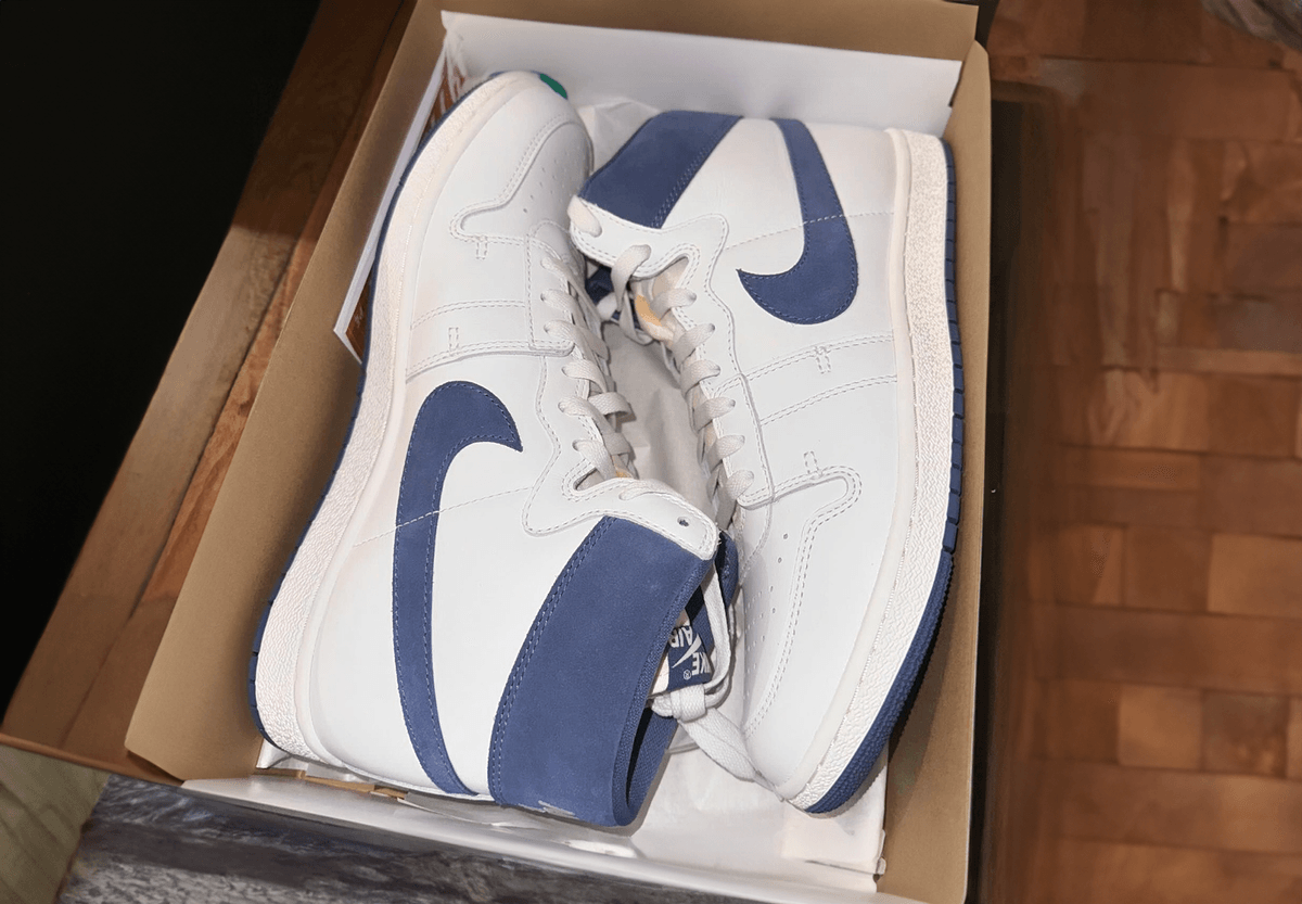 First Look At The Jordan Air Ship "Diffused Blue"