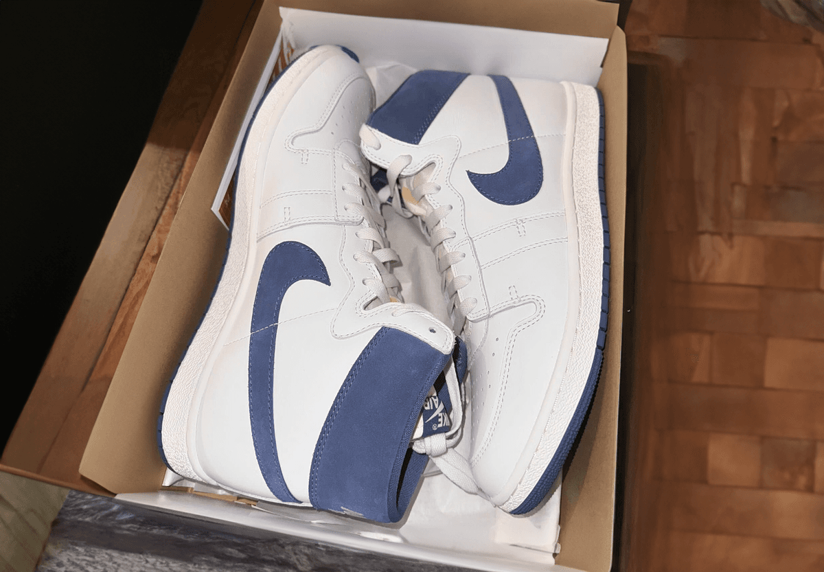 First Look At The Jordan Air Ship "Diffused Blue"