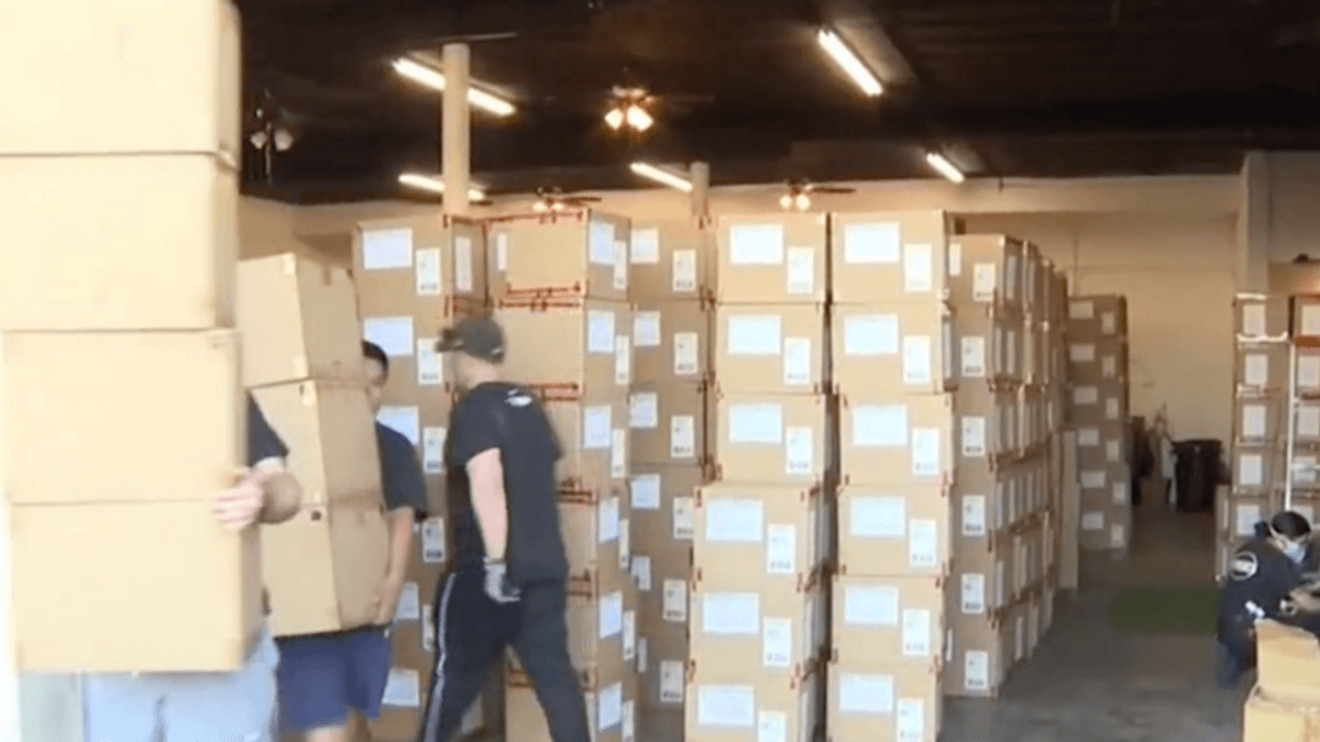 Cops Recover $7 Million In Stolen Nikes From LA Warehouse