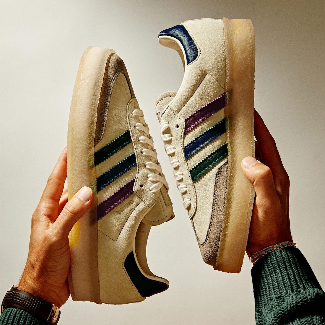 Ronnie Fieg x Clarks x adidas Samba “Kithmas” Release INfo