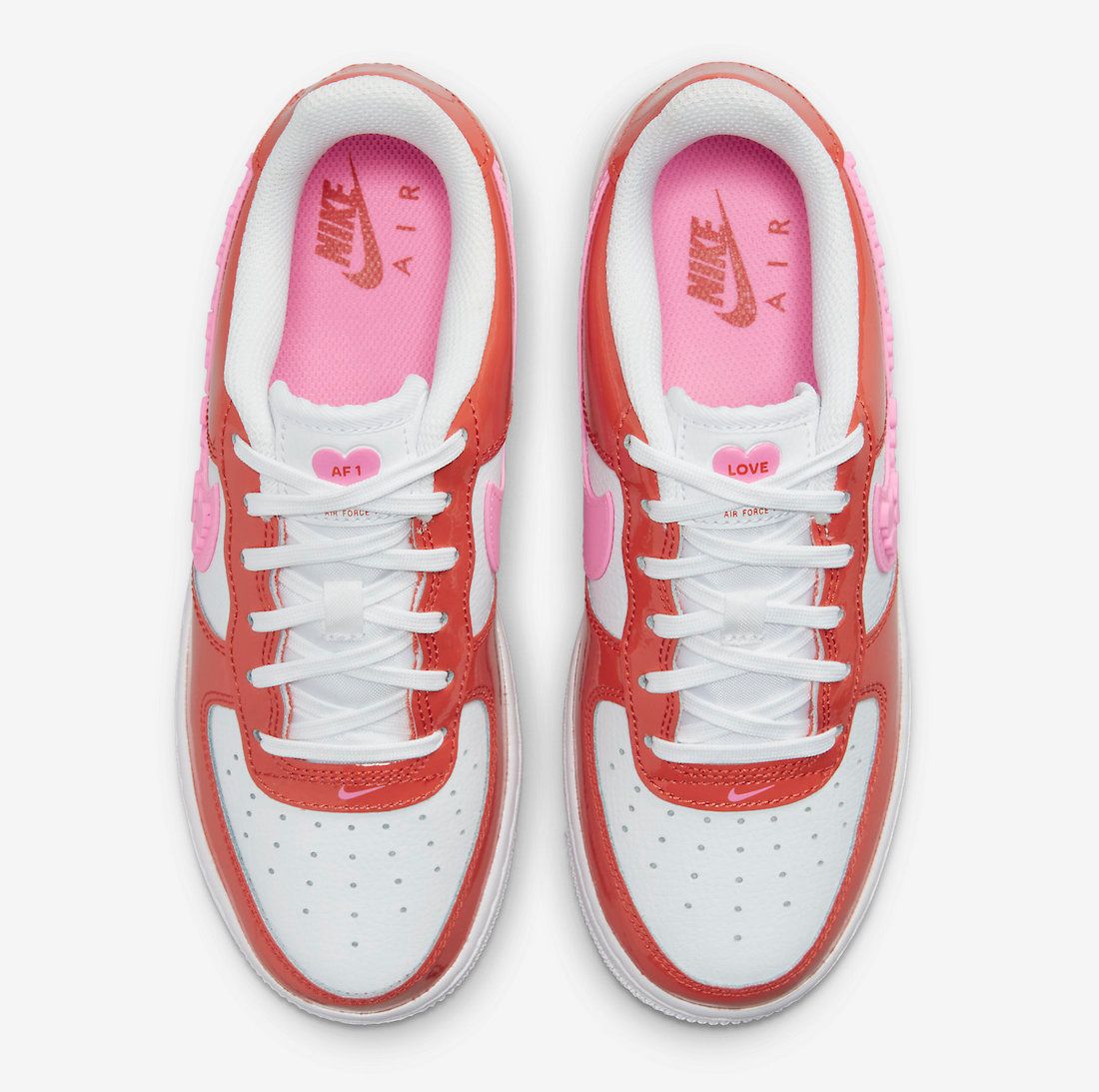Nike Air Force 1 Valentines Day 2023 Gs F D1031 600 Release Date 3