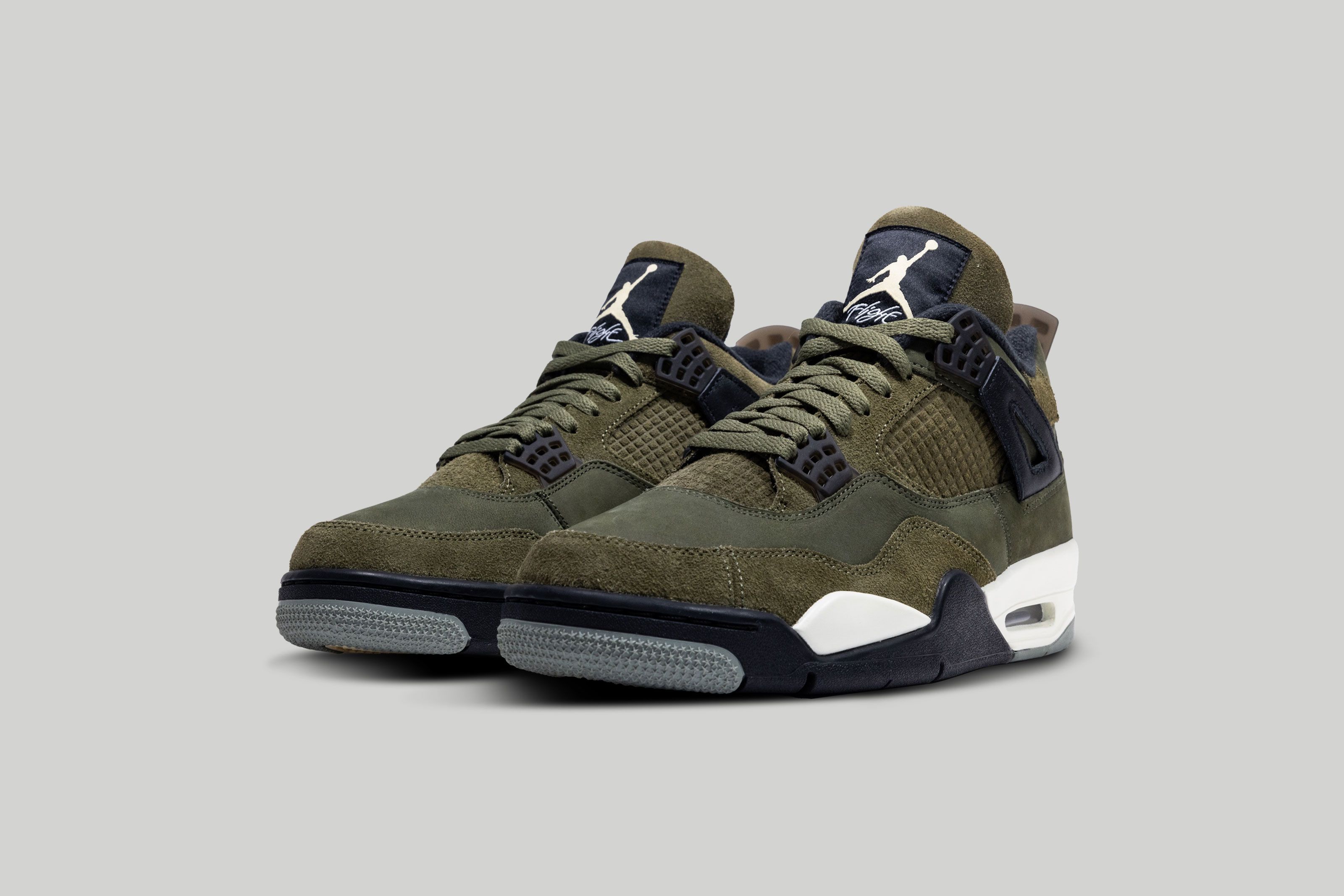 Air Jordan 4 Craft Olive