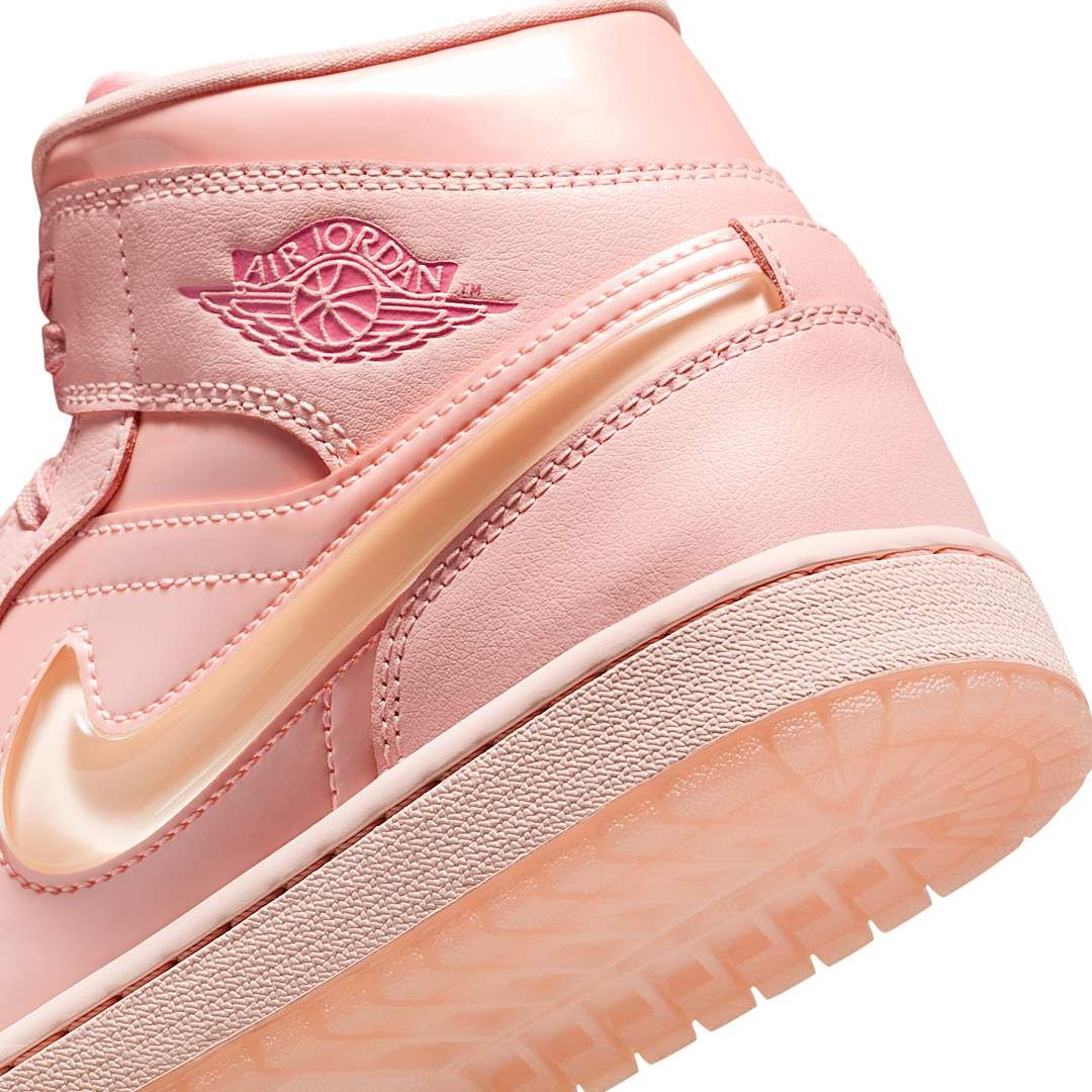 Air Jordan 1 Mid “Pink Patent” (W) HF3173-600 Release Info 8