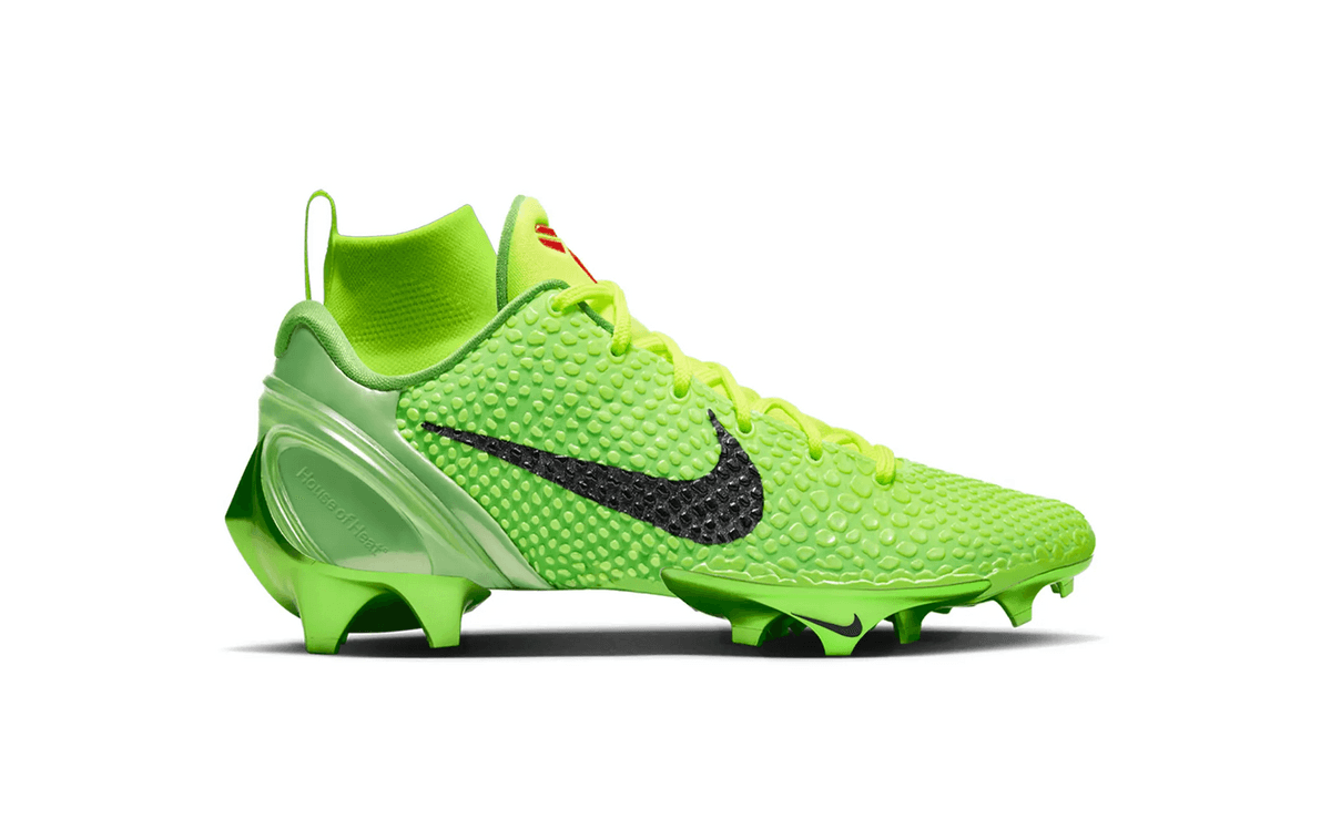 The Nike Kobe 6 "Grinch" Arrives As A Cleat This Holiday 2024