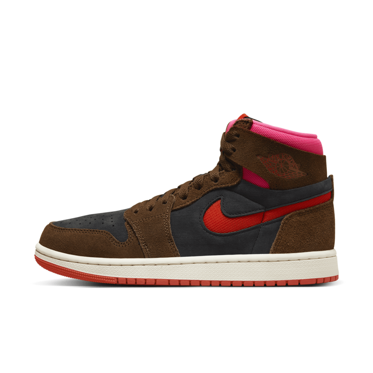 Air Jordan 1 High Zoom Comfort 2 Cacao Wow Picante Red (W)
