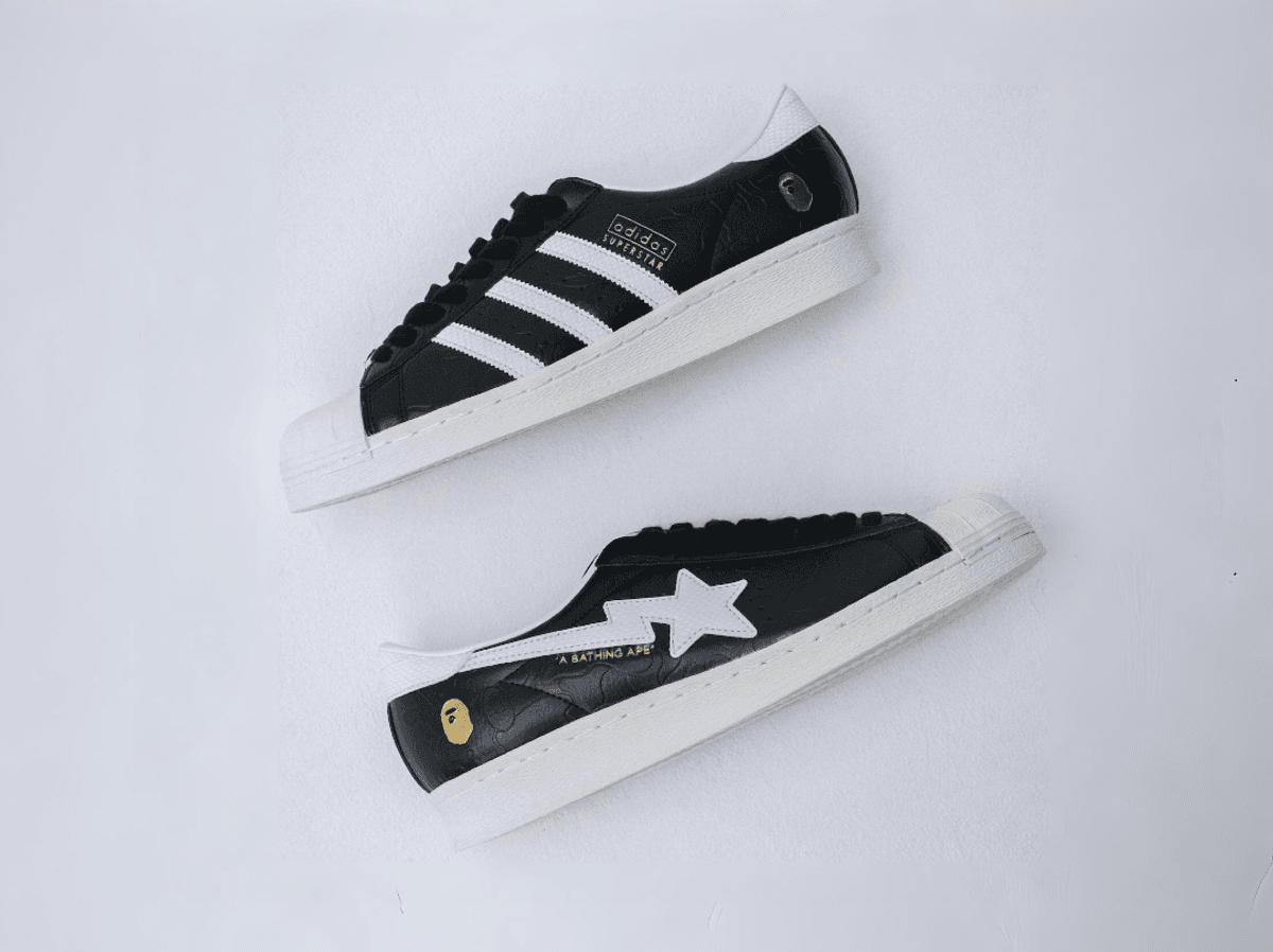 The BAPE x Atmos x Adidas Superstar Vintage Releases Exclusive in Japan in May 2025