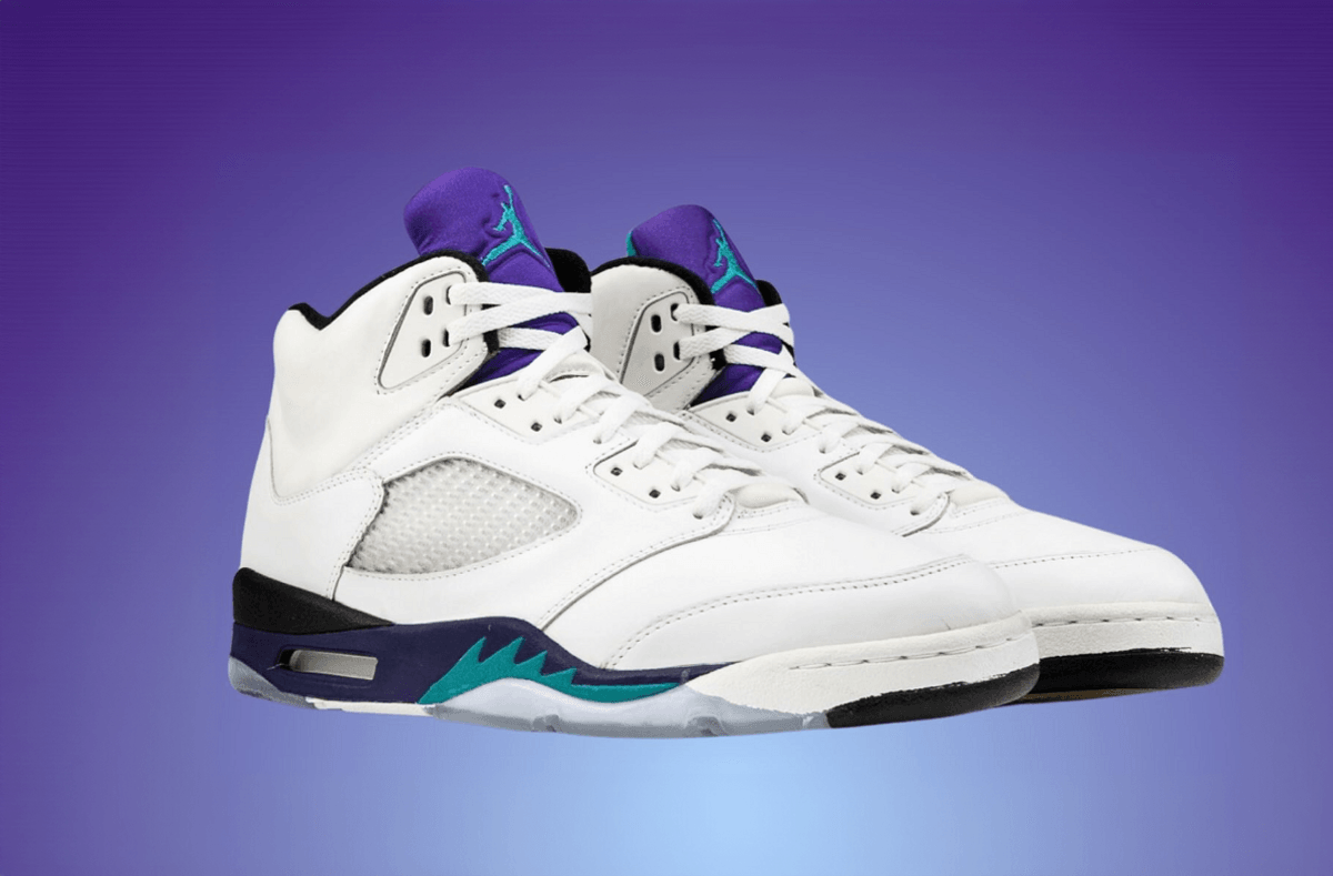 The Air Jordan 5 OG “Grape” Returns Summer 2025