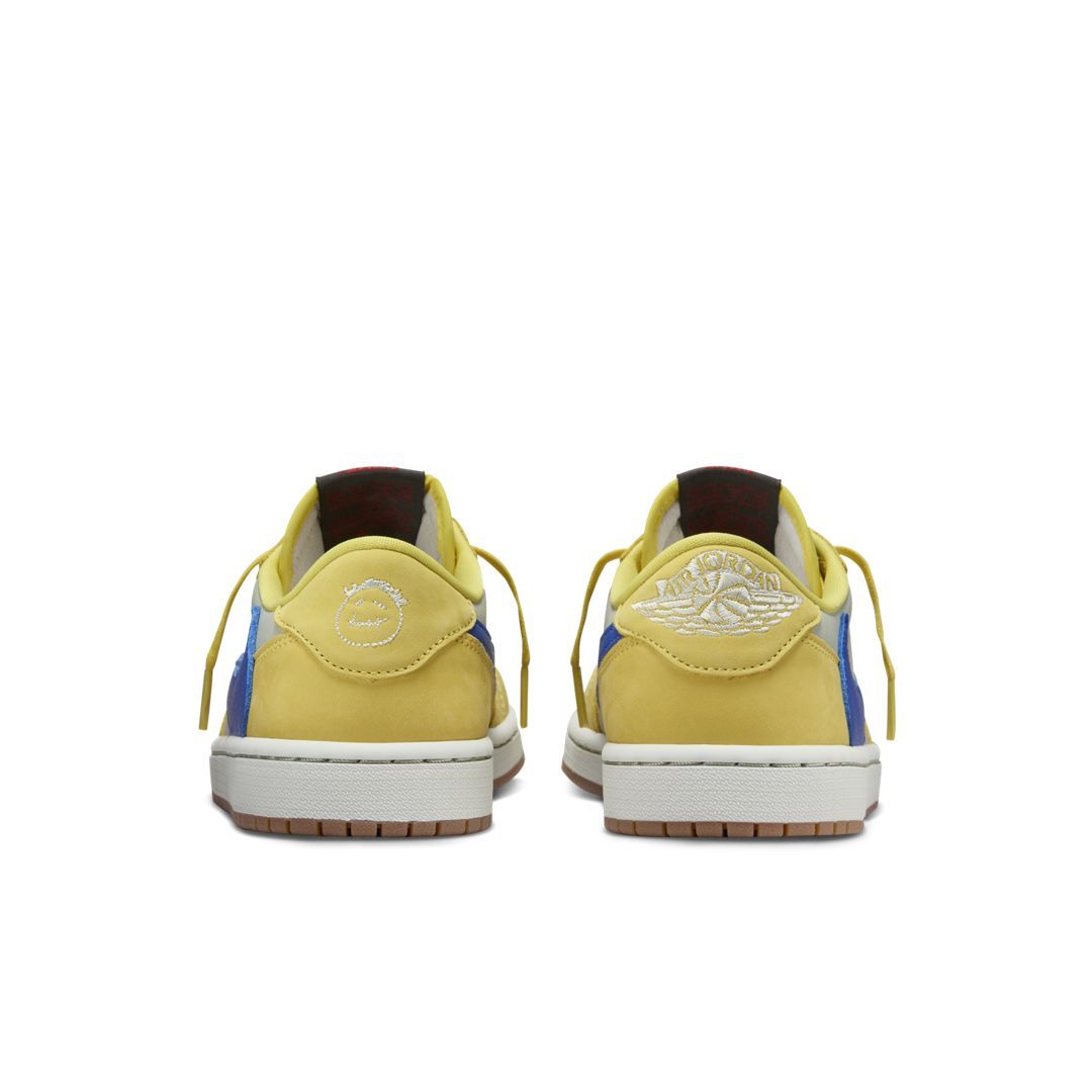 Travis Scott x Air Jordan 1 Low Canary WMNS DZ4137-700