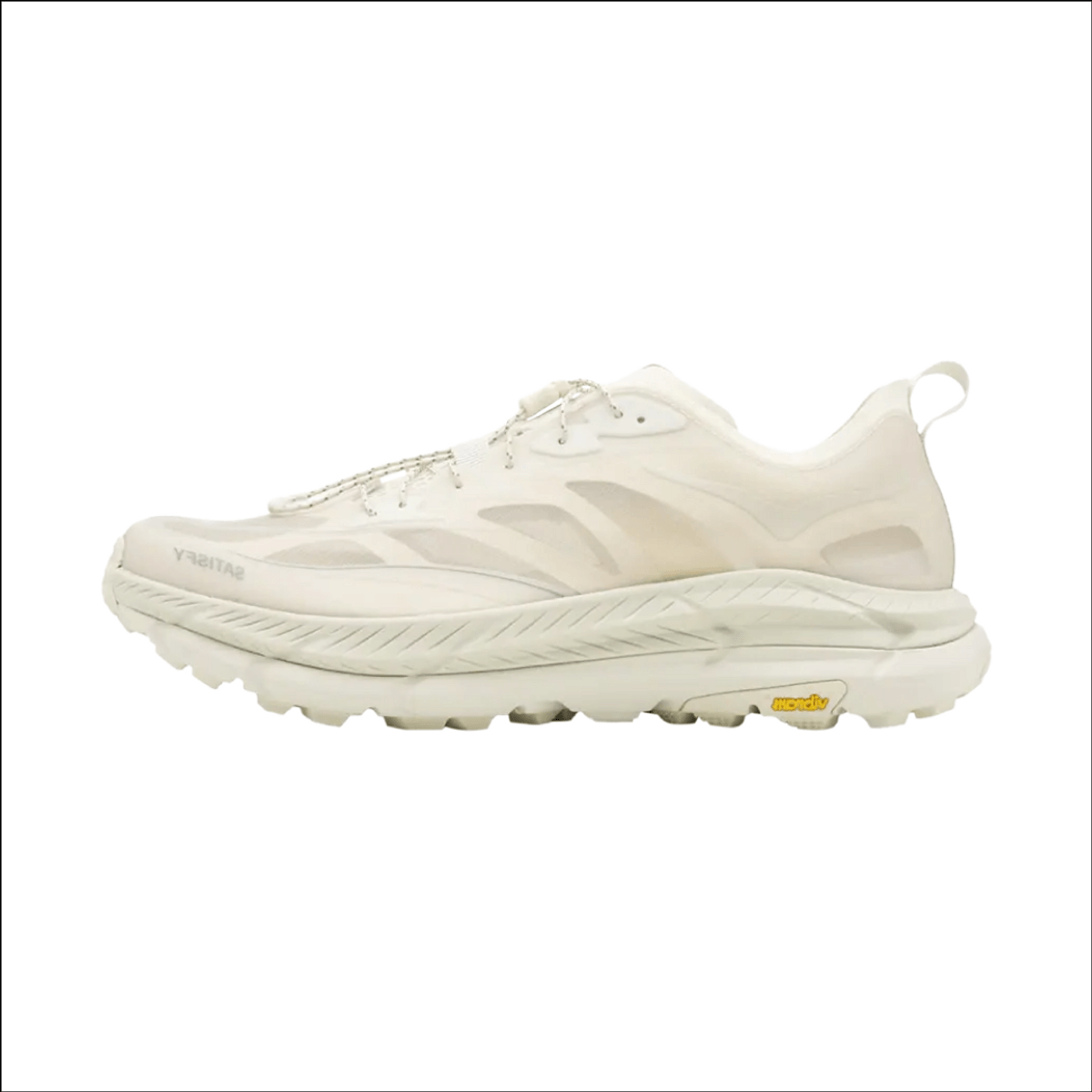 Satisfy x HOKA Mafate Speed 4 Lite Bone