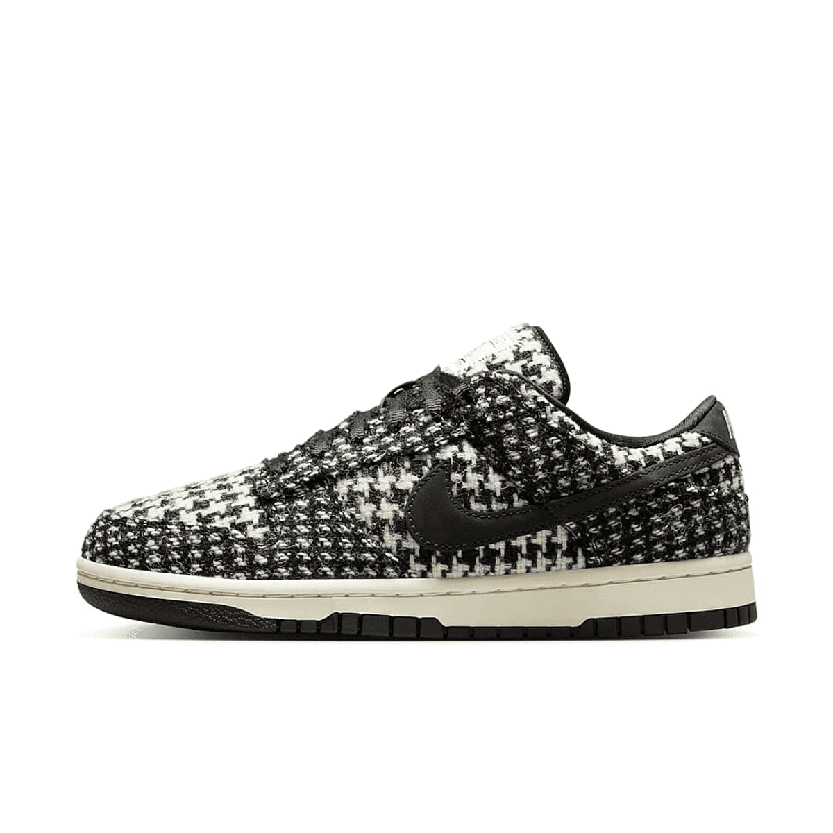 Image of Nike Dunk Low Harris Tweed White Black Multi (W)