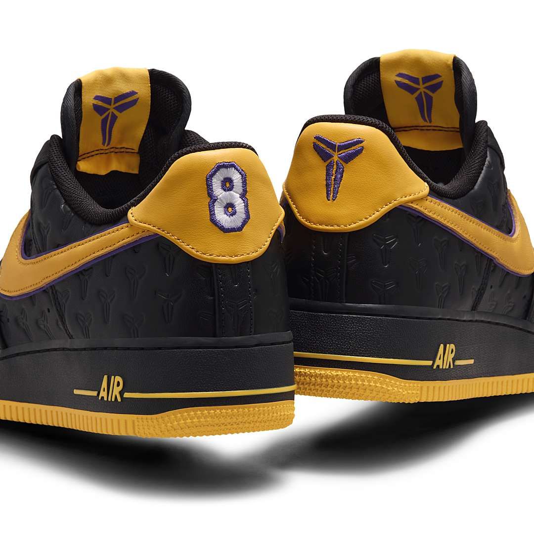 Kobe Bryant x Nike Air Force 1 Low HV5122-001 Release Info 9