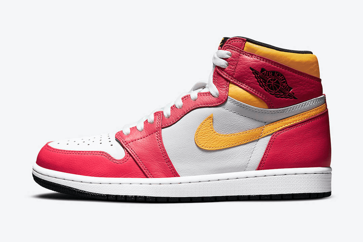 Air Jordan 1 Retro High OG Light Fusion Red