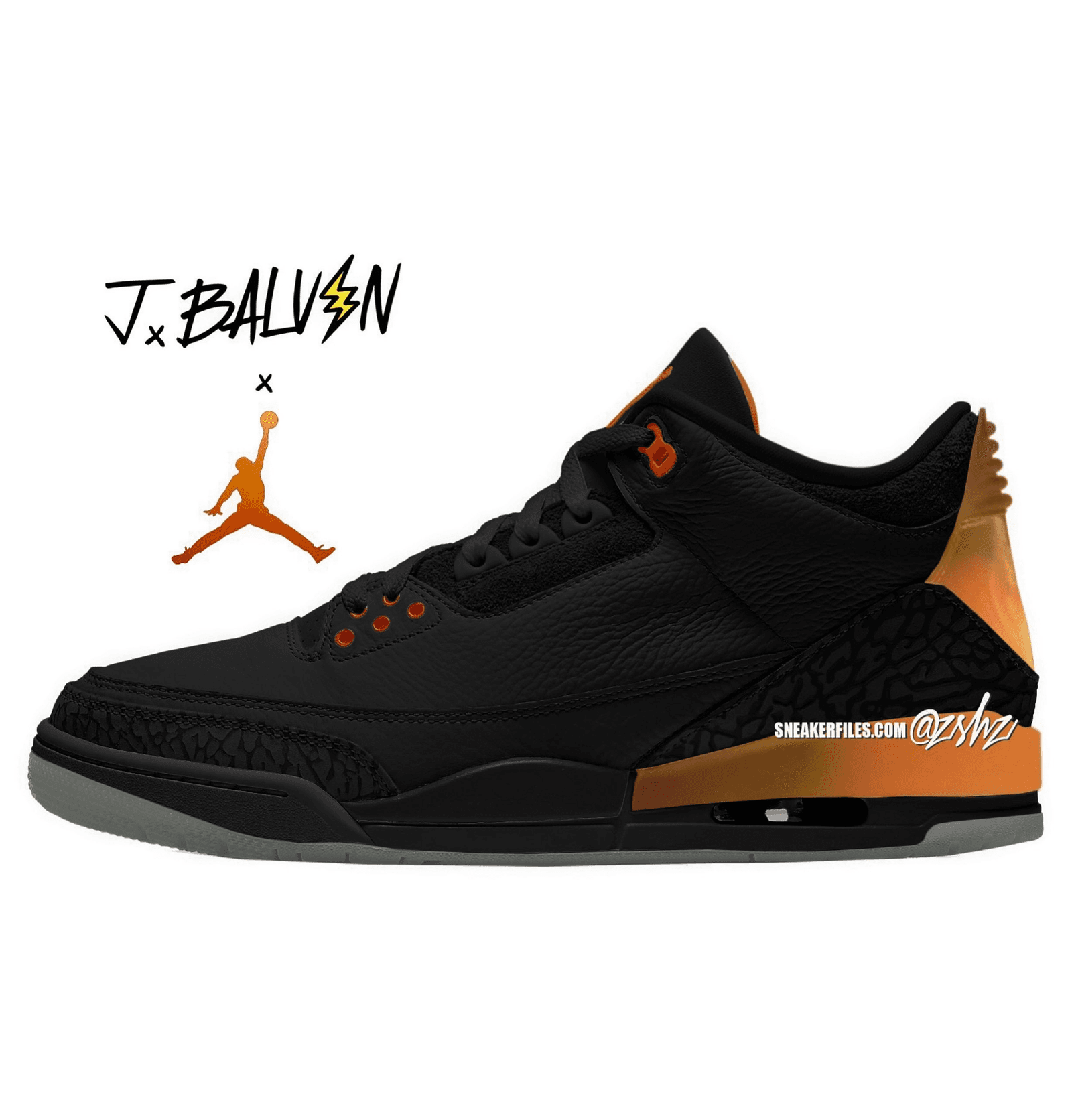 J Balvin x Air Jordan 3 