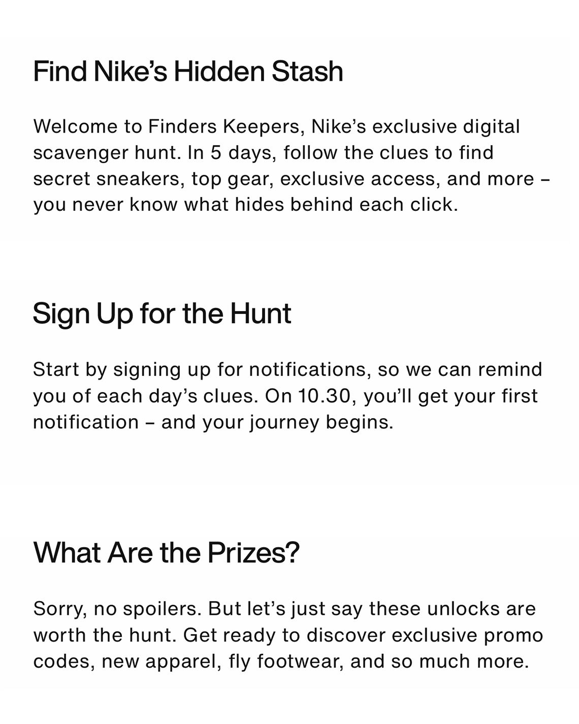 Nike App Finders Keepers 2