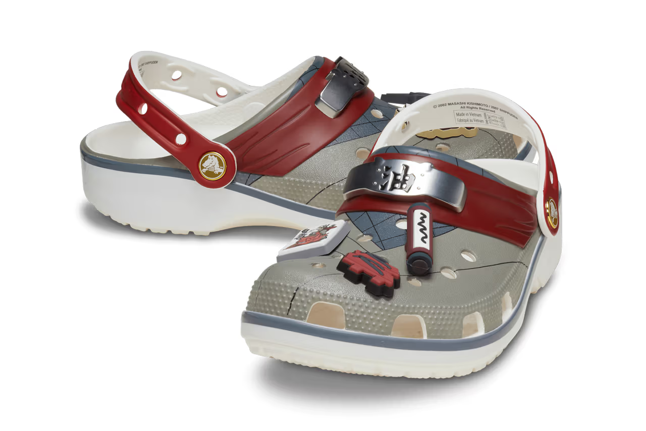 Naruto Shippuden x Crocs Classic Clogs Release info