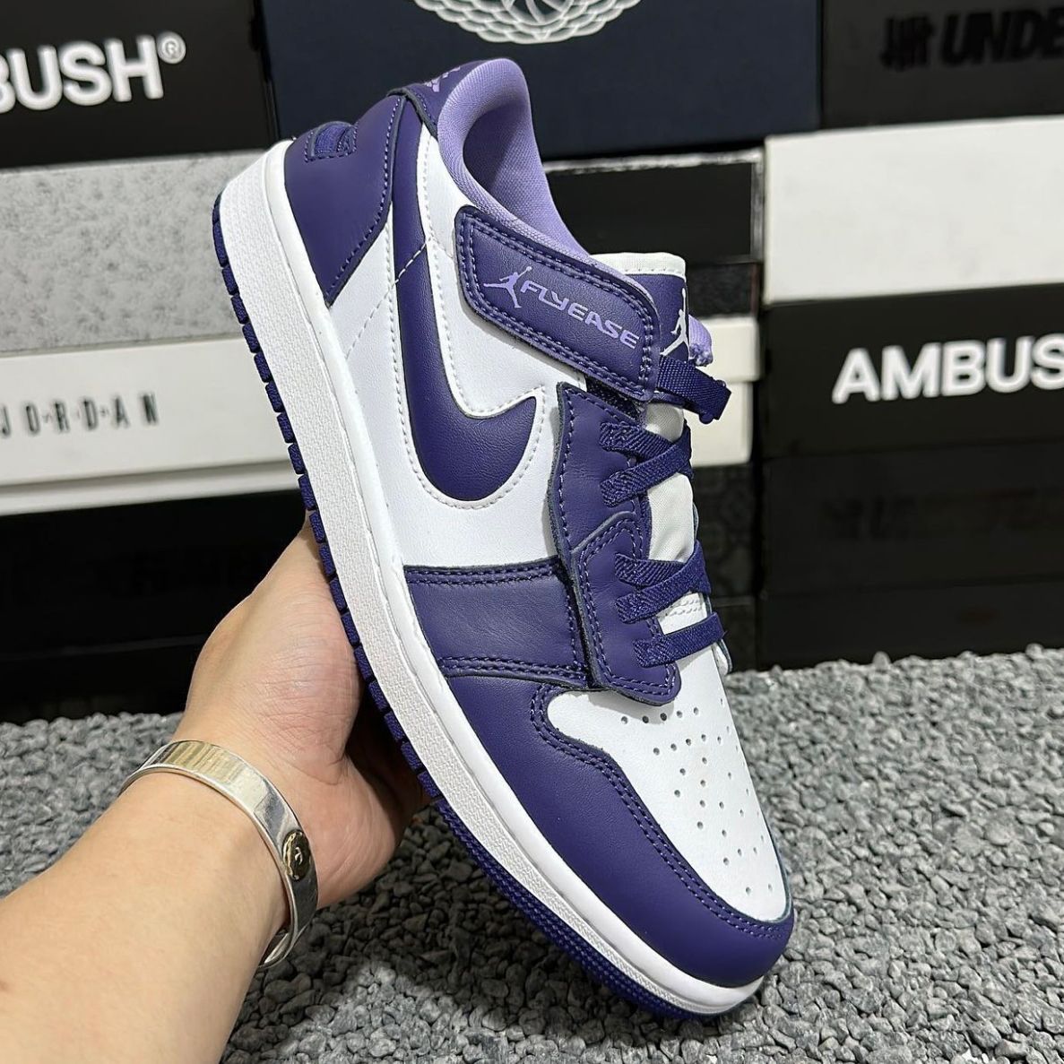 Air Jordan 1 Low Flyease Sky J Purple Dm1206 515 2