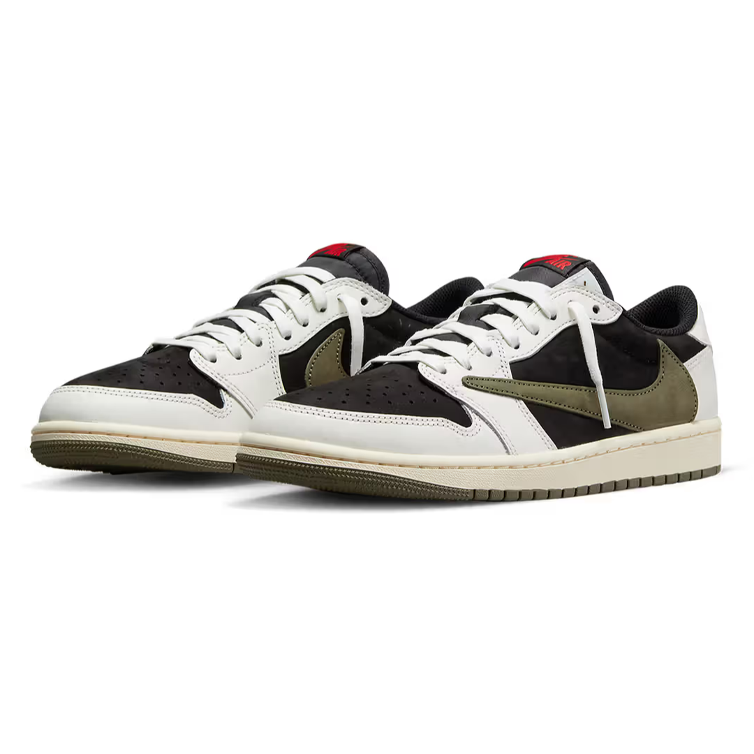 Travis Scott X Air Jordan 1 Low Sp Olive 1