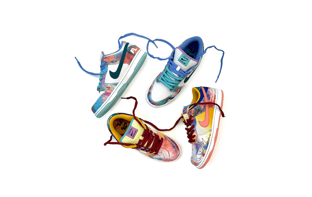 Official Look At The Futura x Nike SB Dunk Low