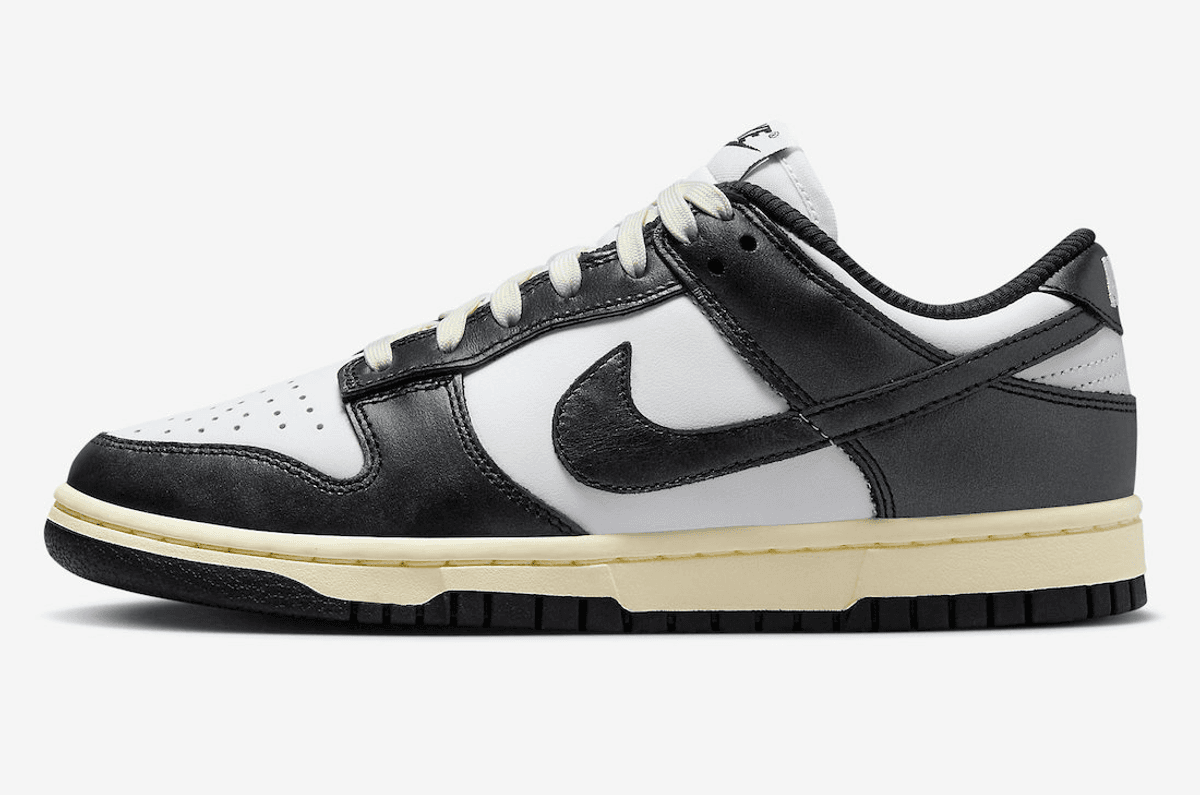 Official Images Of The Nike Dunk Low "Vintage Panda"