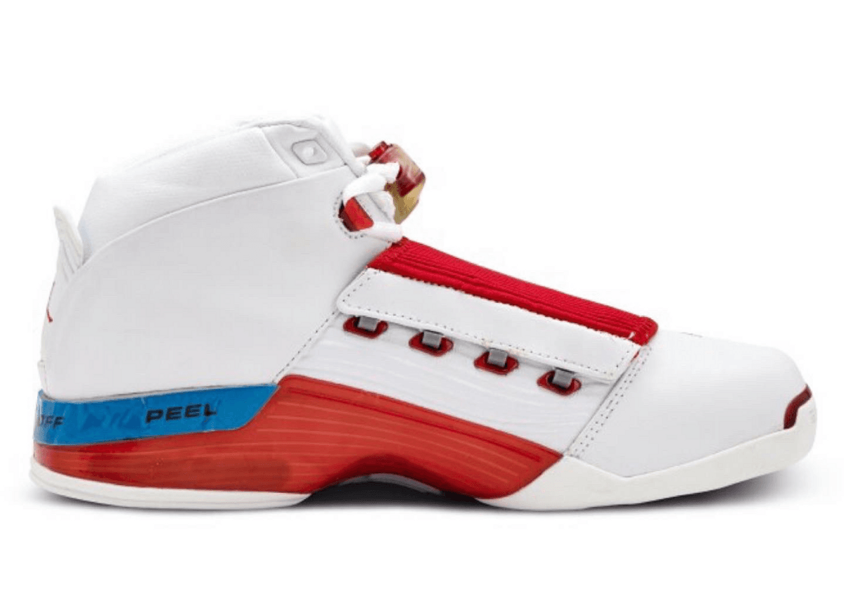 The Air Jordan 17 OG "White/Varsity Red" Returns In 2024