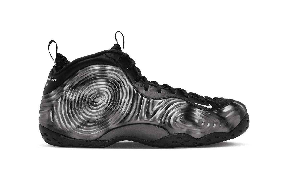 The Comme des Garçons Homme Plus x Nike Air Foamposite One “Olympic” Arrives July 2024