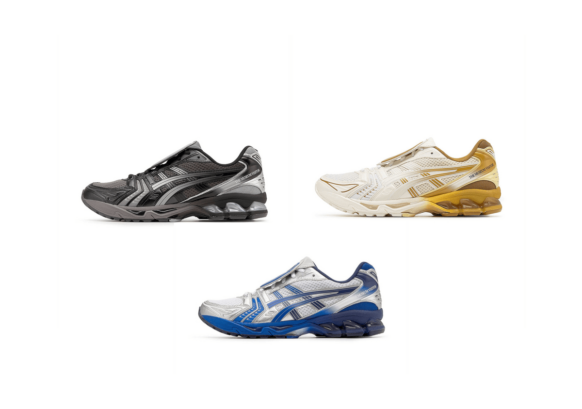 The Museum Visitor x ASICS Gel Kayano 14 Pack Arrives August 2024