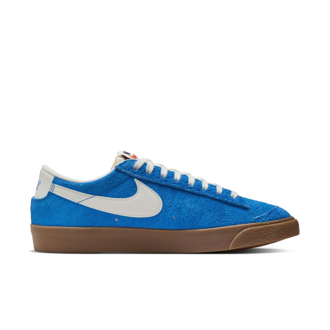 Nike Blazer Low '77 Blue Suede FQ8060-400 Release Info