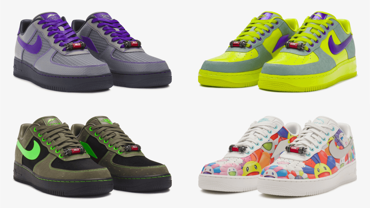 Step Into The Future With The RTFKT x Nike Air Force 1 Collection