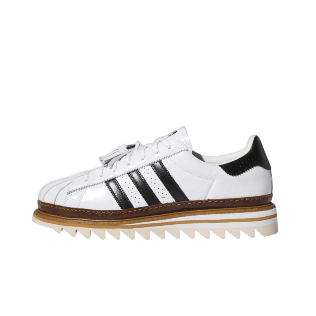 CLOT x adidas Superstar White Black