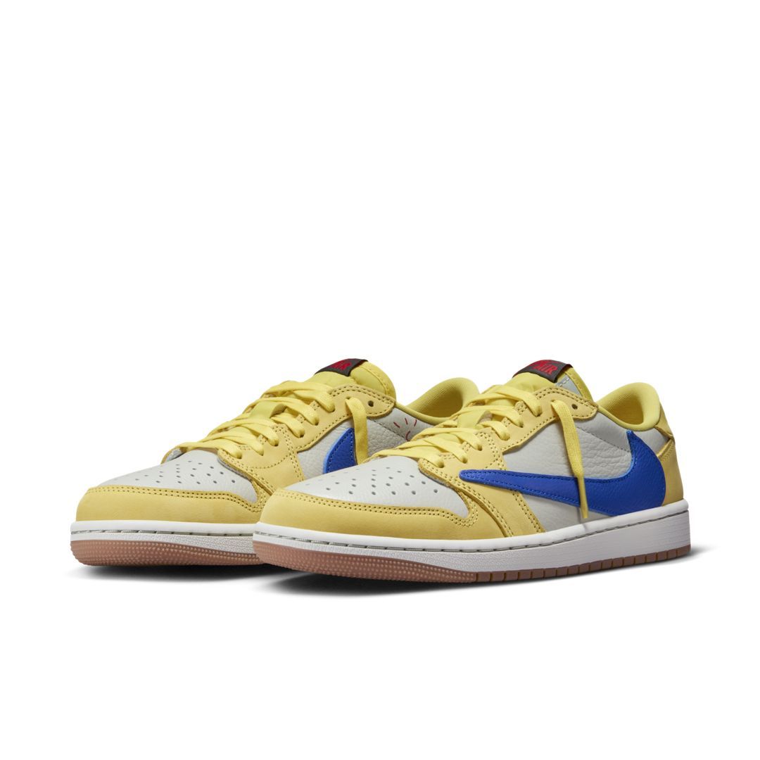 Travis Scott x Air Jordan 1 Low Canary WMNS DZ4137-700