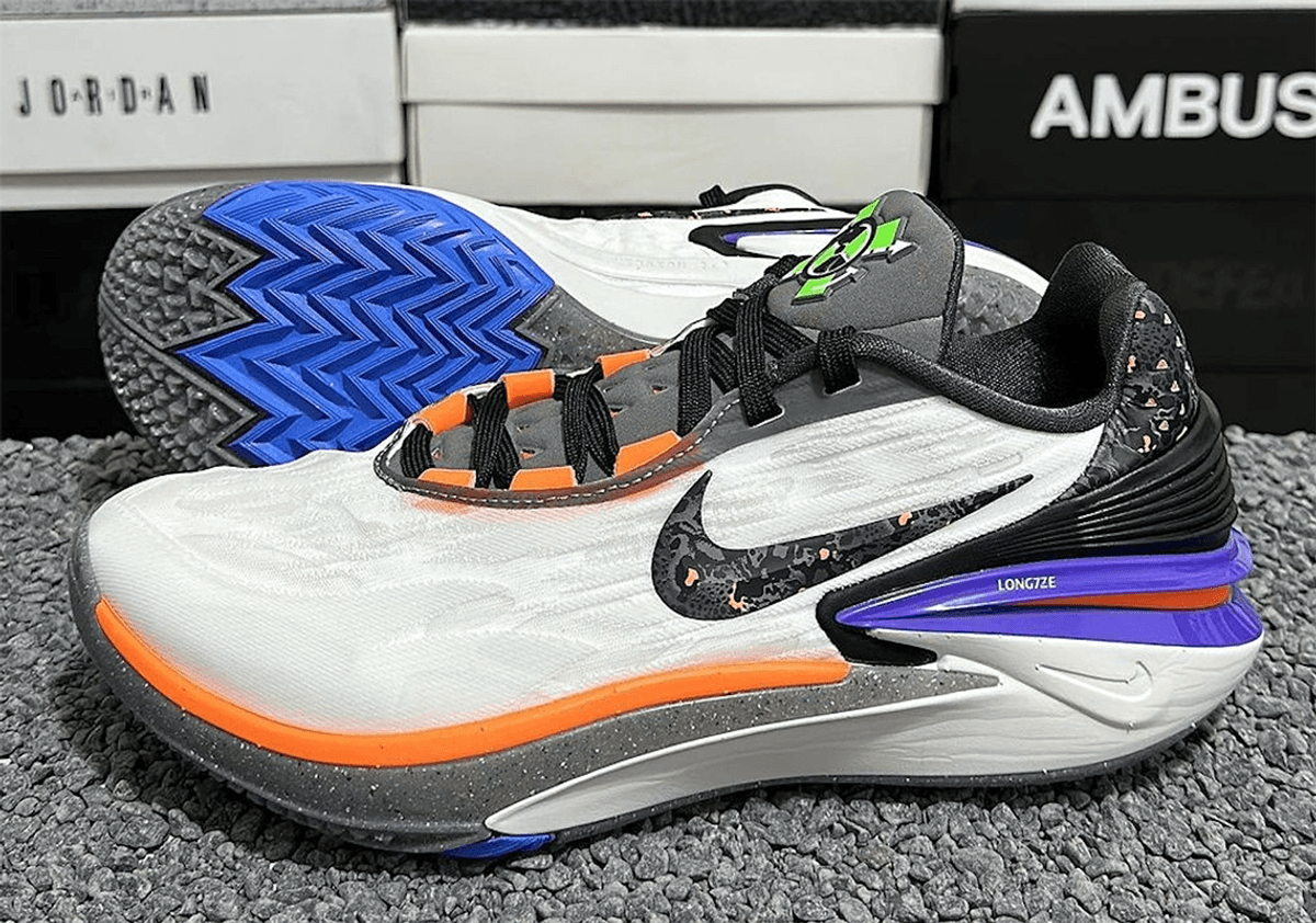 The New Nike Zoom GT Cut 2 Is Accented With Orange And Purple Hues