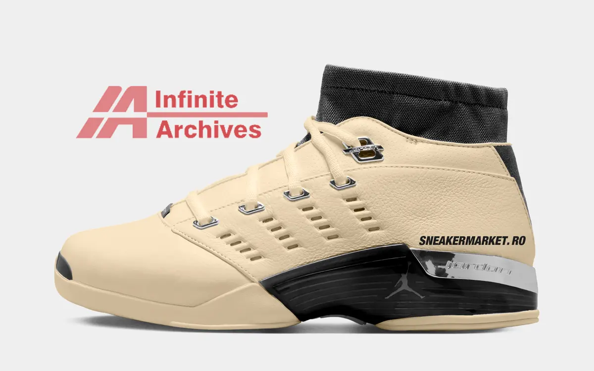 INFINITE ARCHIVES x Air Jordan 17 Low Metallic Silver Release Info