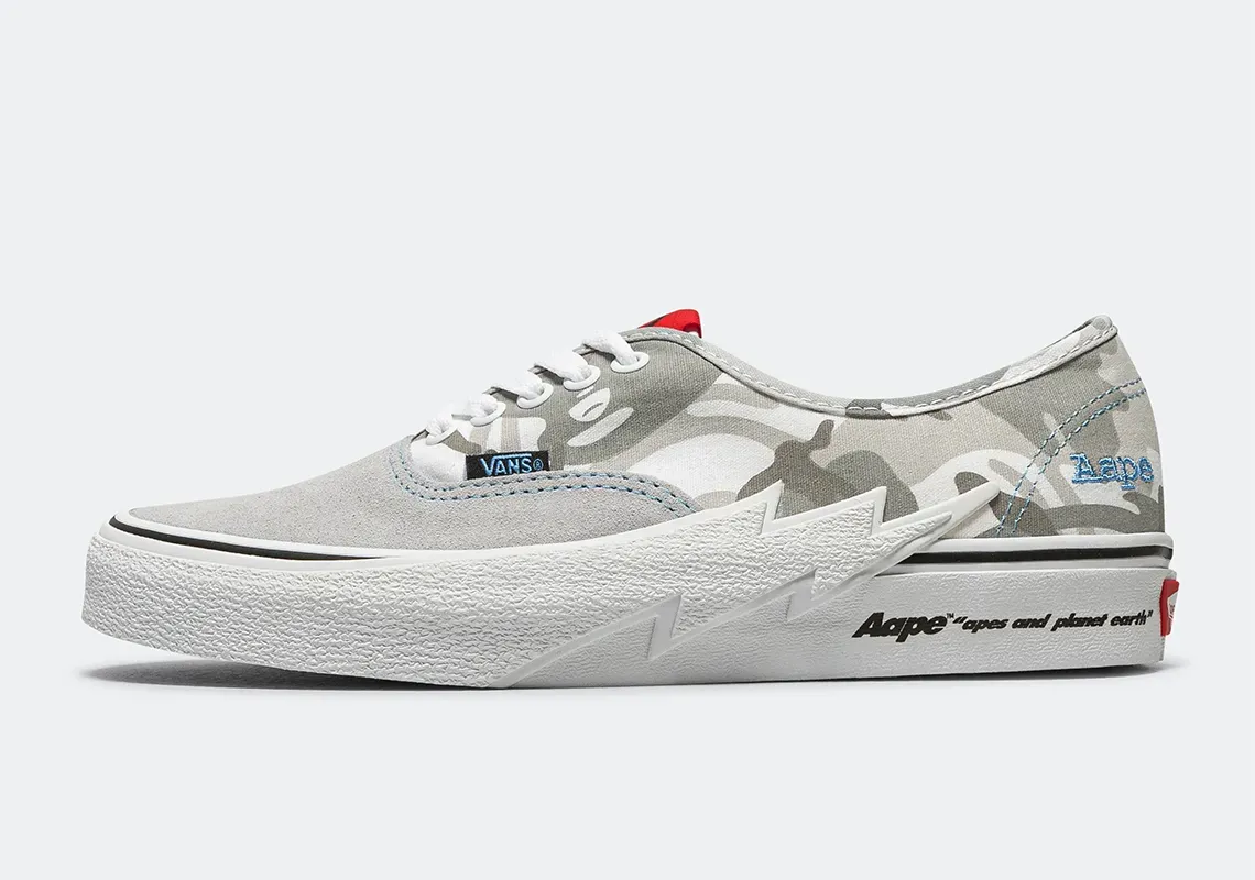 sitessupply.co Aape Vans Sk8 Hi Bolt Grey Camo Release Info
