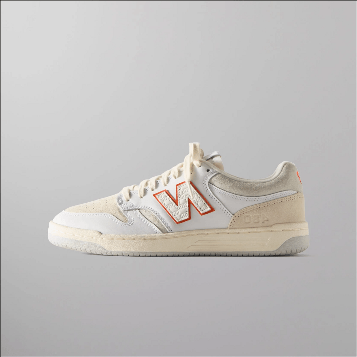 Madison Square Garden x Kith for New Balance Numeric 480 White Orange