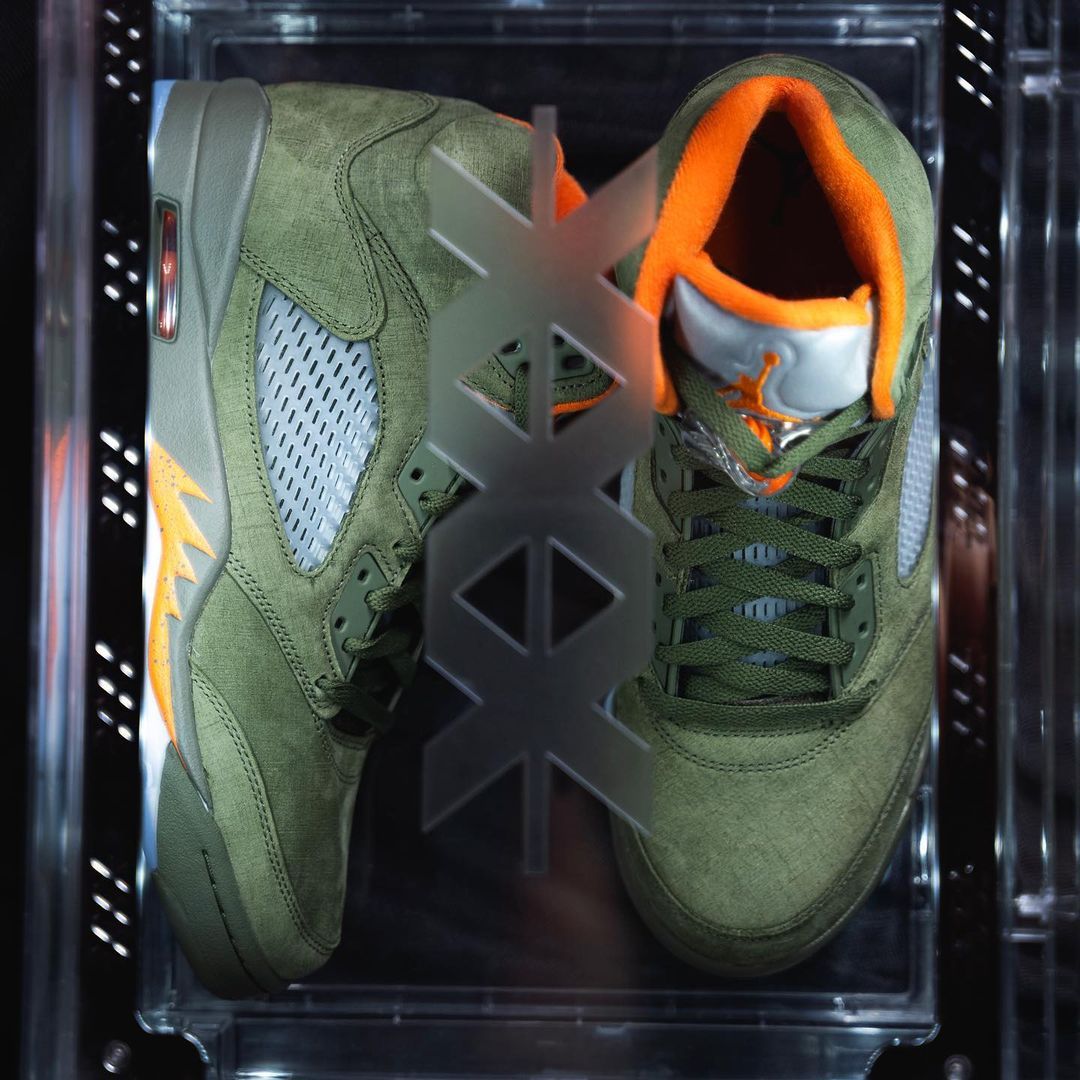 Air Jordan 5 Olive