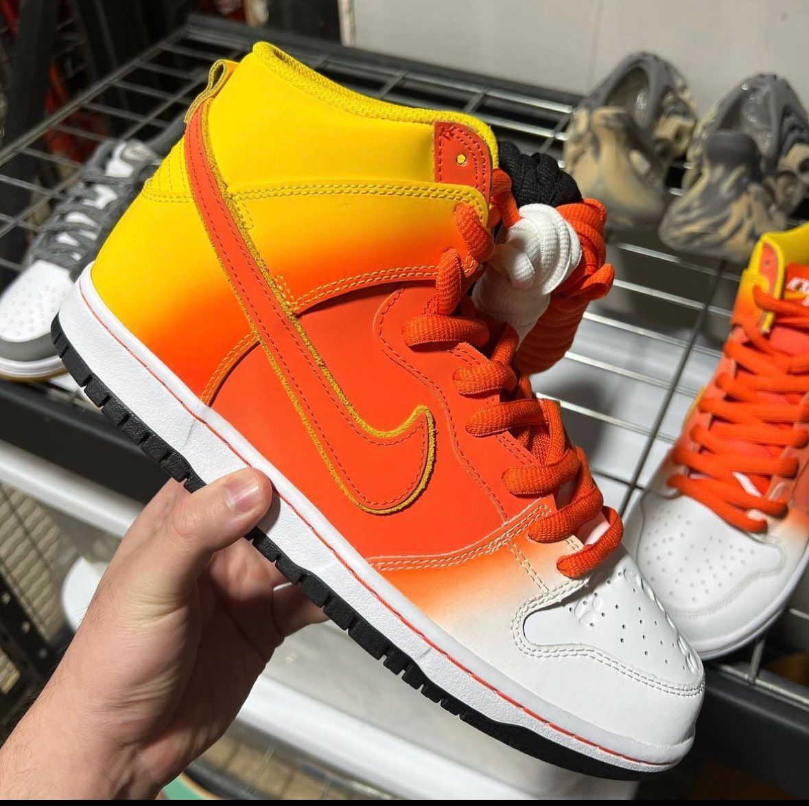 Nike SB Dunk High “Candy Corn”