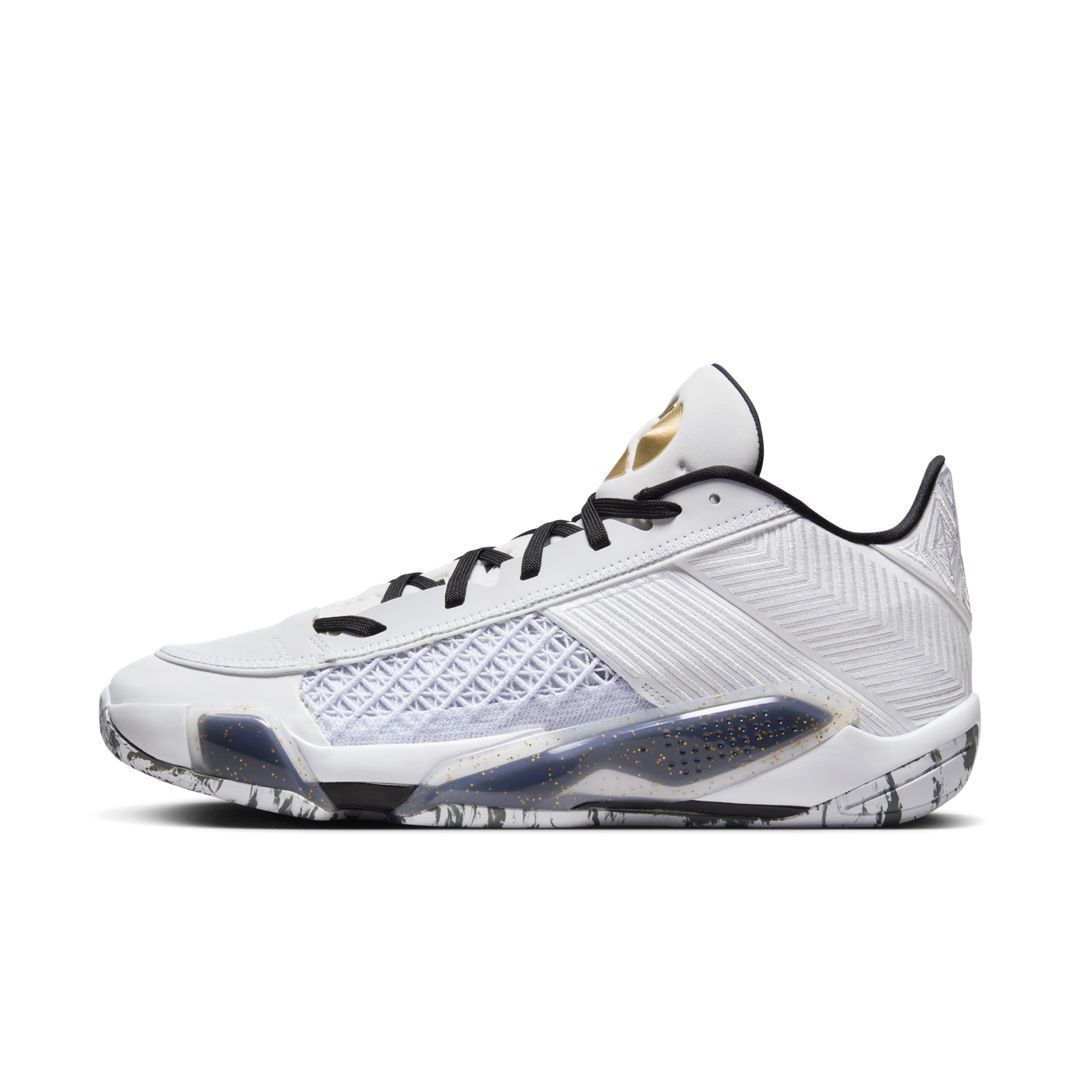 Air Jordan 38 Low White Metallic Gold  FD2326-107 Release Info