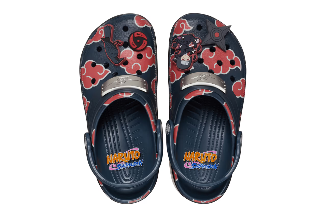 Naruto Shippuden x Crocs Classic Clogs Release info
