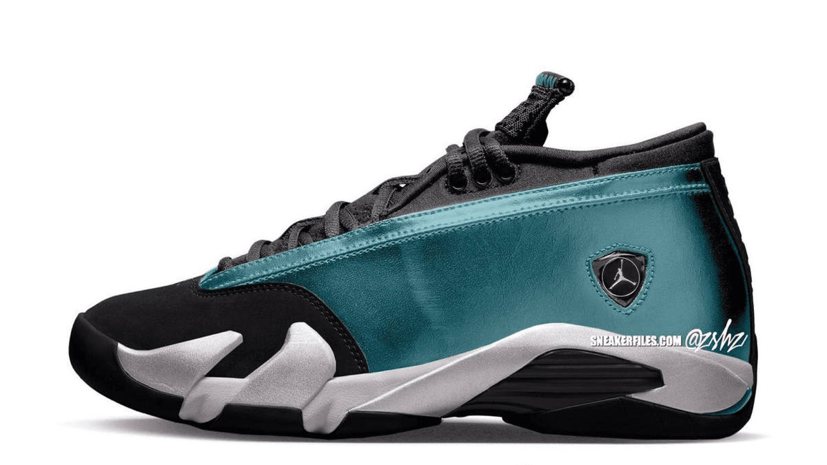 Air Jordan 14 Low "Mineral Teal" Eyes 2024 Release