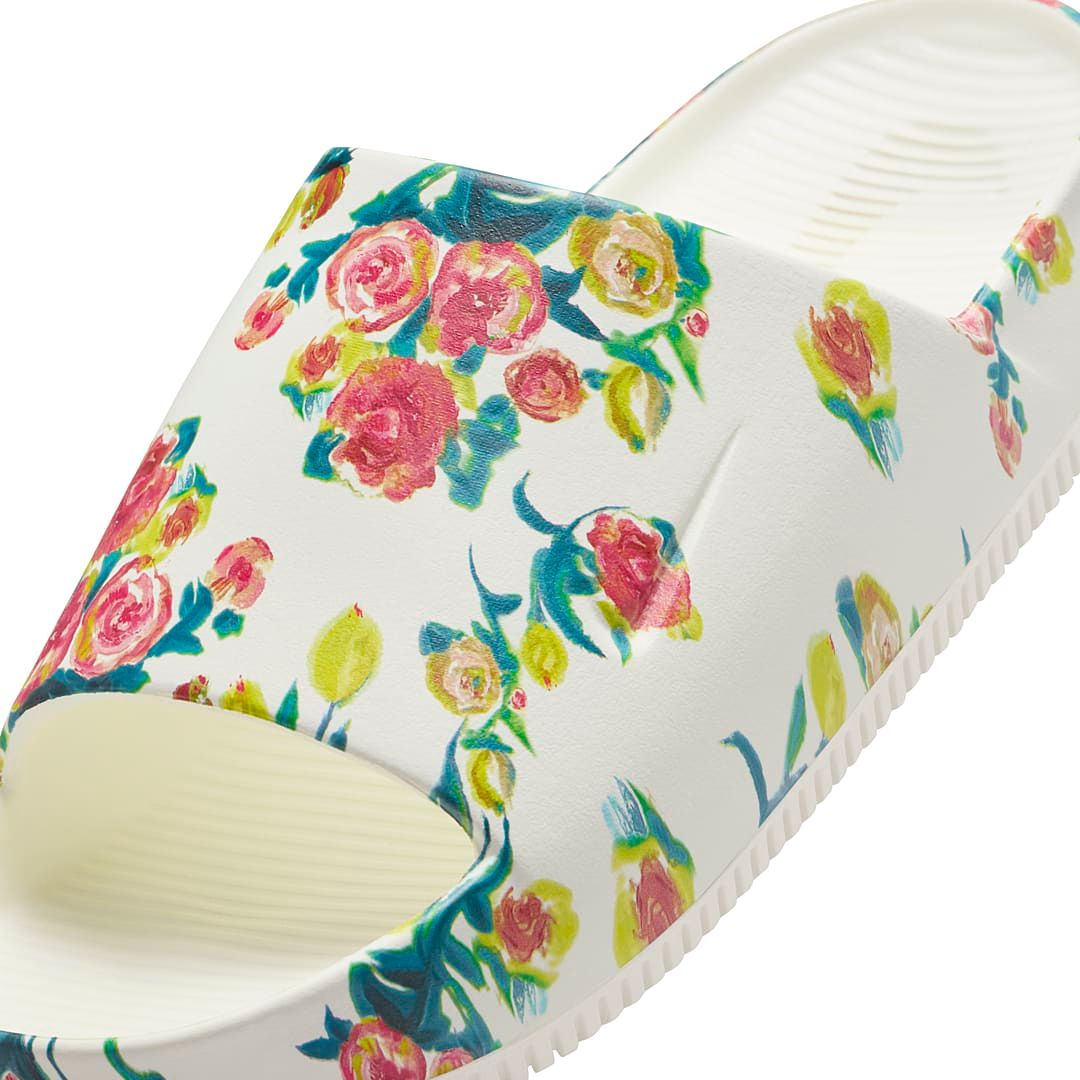 Nike Calm Slide “Floral” HF1069-100 Release Info