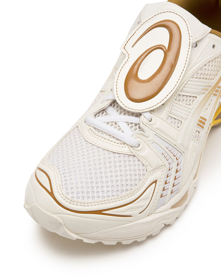 The Museum Visitor x ASICS Gel Kayano 14 White Gold 1203A528-100 Release Info