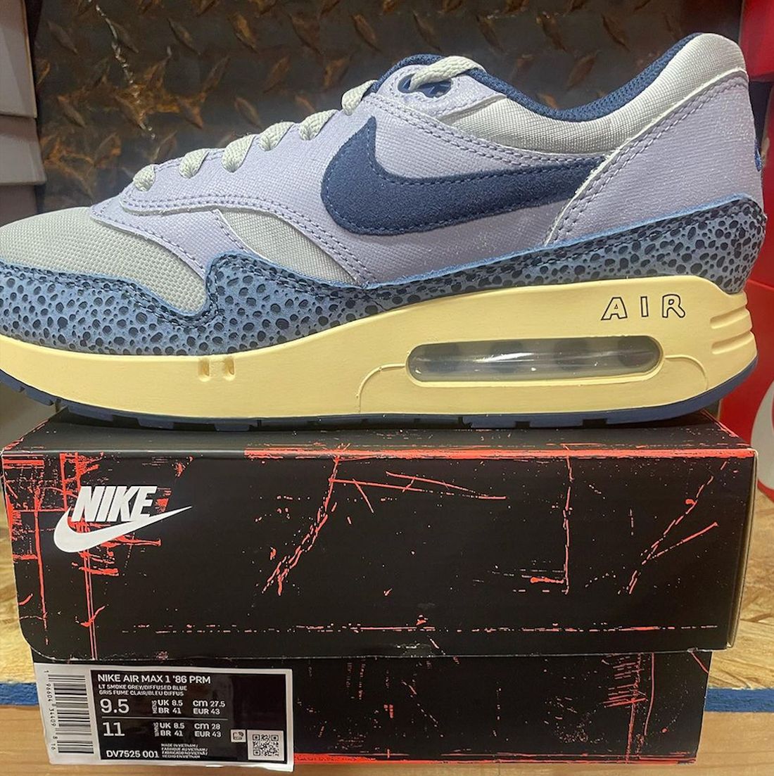 TheSiteSupply Nike Air Max 1 86 Blue Safari D Release Info