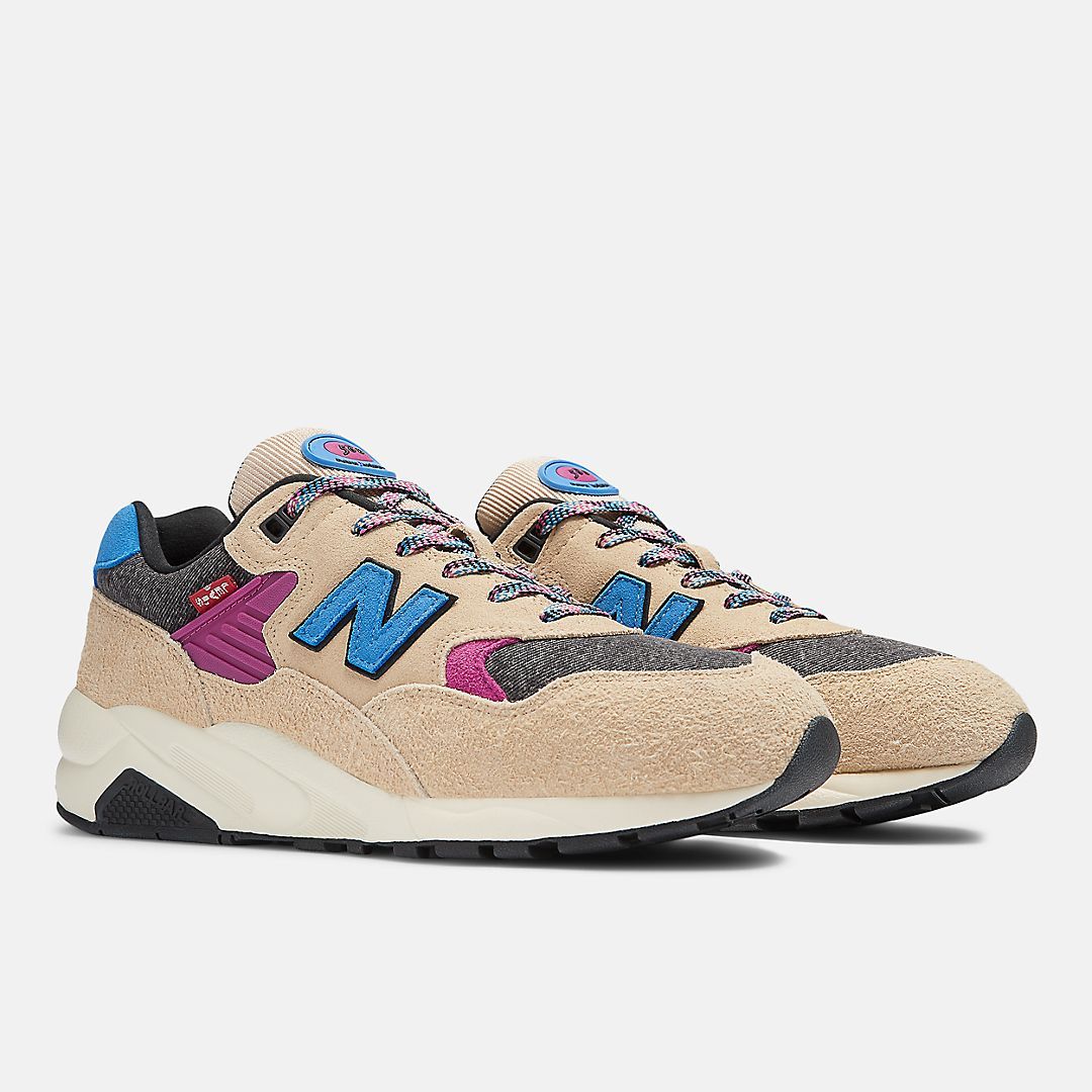 Levi’s x New Balance 580 Beige Grey Blue MT580LE2 Release Info