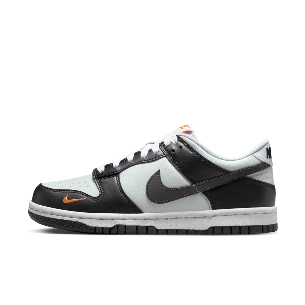 Nike Dunk Low Black Bright Mandarin (GS)