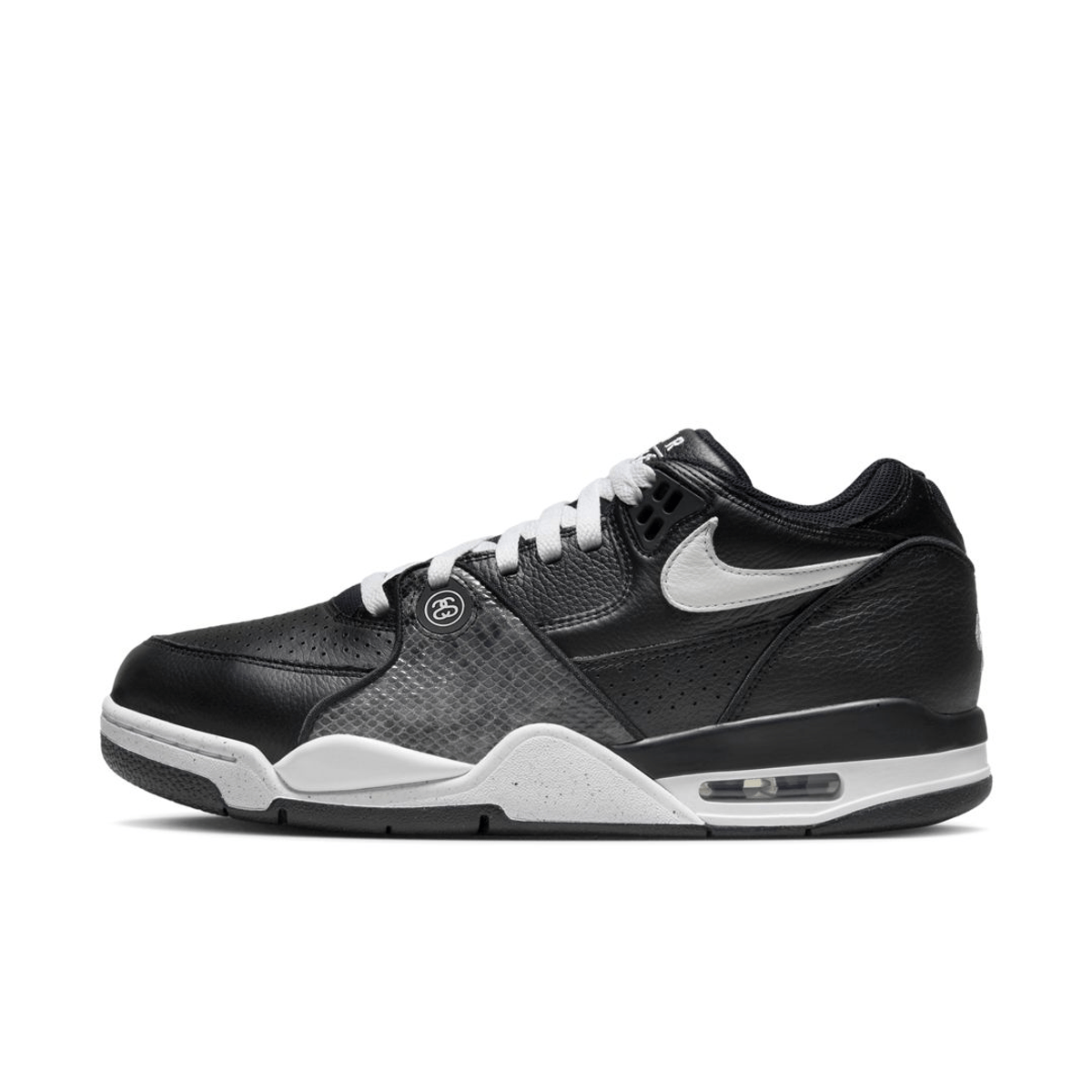 Stussy x Nike Air Flight 89 Low SP Black White