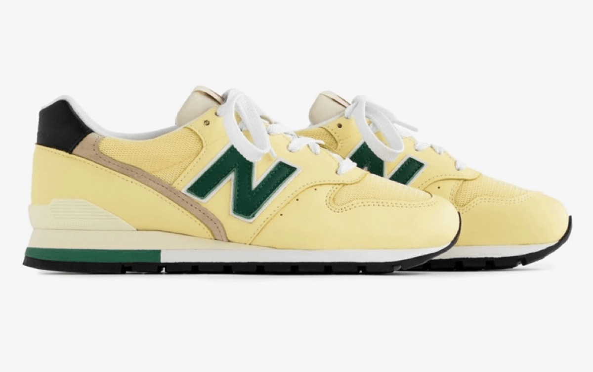 The New Balance 996 Made In USA "Pale Yellow" Releases August 31st