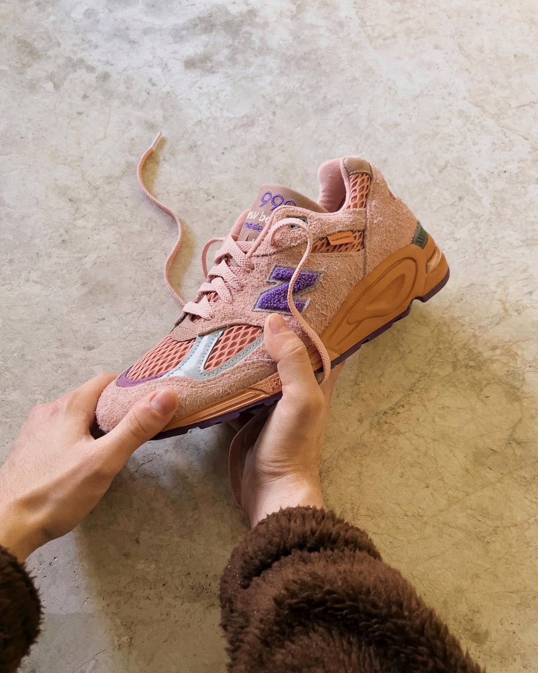 Salehe Bembury x New Balance 990v2 “Sand Be The Time”