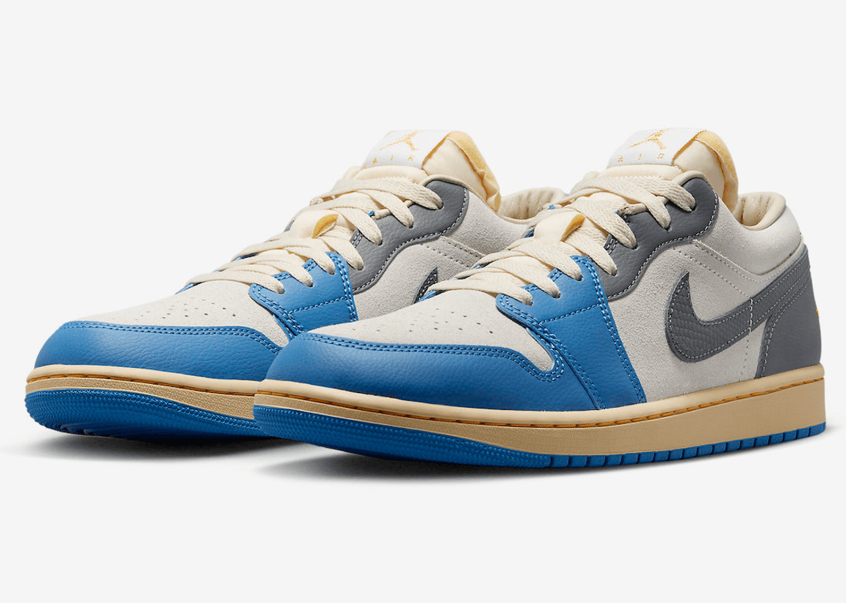 The Air Jordan 1 Low SE Tokyo Vintage Will Release On March 25th In Honor Of Nike Hoop Heroes